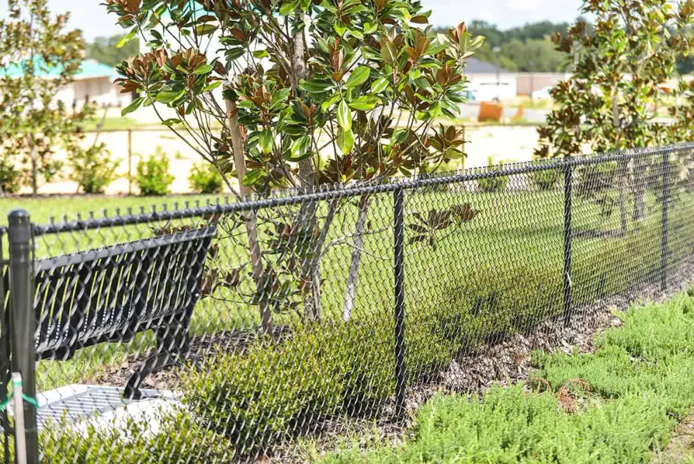 Chain Link Fencing installed by Superior Fence & Rail of The Triad