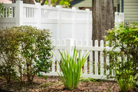 Vinyl Fencing installed in the Triad area