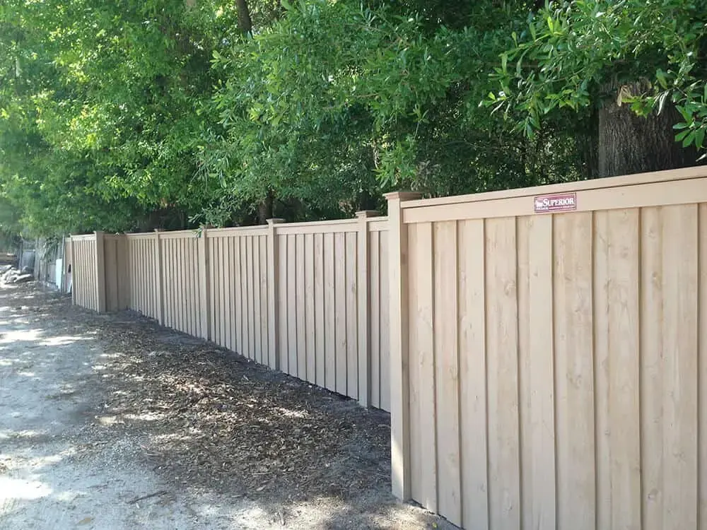 Wood Fencing installed by Superior Fence & Rail of The Triad